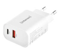 Intenso Chargeur USB W30AC 30 W 1x USB-A 1x USB-C blanc USB-PD