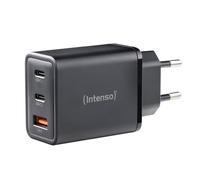 Intenso Chargeur USB W65ACC GaN 65 W 1x USB-A 2x USB-C USB-PD Noir