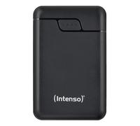 Intenso B10000 - Batterie externe 10 000 mAh, batterie portable, USB-C & 2× USB-A, indicateur LED, testée en Allemagne, noire