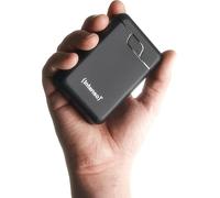 Intenso B10000 Power Bank 10 000 mAh, USB-C & 2 x USB-A | 12 W pour iPhone et smartphone, design compact avec indicateur LED, adapté pour bagage à main, testé en Allemagne