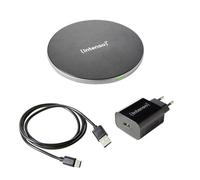 Intenso BA2 Smartphone Noir, Argent USB Recharge sans Fil Charge Rapide Intérieure