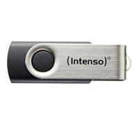 Intenso Basic Line lecteur USB flash 16 Go USB Type-A 2.0 Noir, Argent, Clé USB