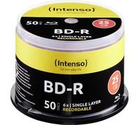 Intenso BluRay Disc BD-R 25GB 50 pcs - Supports de stockage vierges