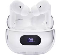 Intenso Buds Plus T312AE weiß Oreillette Bluetooth Stereo blanc Noise Cancelling téléphone portable