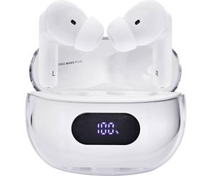 Intenso Buds Plus T312AE weiß Oreillette Bluetooth Stereo blanc Noise Cancelling téléphone portable