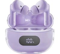 Intenso Buds Plus T313AE lila Oreillette Bluetooth Stereo lilas Noise Cancelling téléphone portable