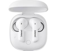 Intenso Buds Pro T502HAE weiß Écouteurs intra-auriculaires Bluetooth blanc Noise Cancelling hydrophobe téléphone portable