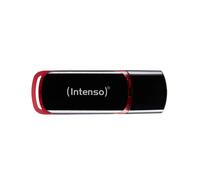 Intenso Business Line - Flash Drive 64 GB - USB 2.0, Black/Red