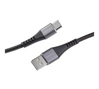 Intenso Câble USB-A vers USB-C, 1 m, 3 A, câble de charge | Câble de charge et de données 480 Mbit/s pour Samsung, iPhone et Xiaomi, câble de charge robuste pour tablettes
