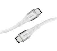 Intenso Câble USB-C C315C 7901002 USB 2.0 1,5 m blanc gaine textile 60 W