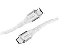 Intenso Câble USB USB 2.0 USB-C® mâle, USB-C® mâle 1.50 m blanc gaine textile 7901002