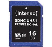 Intenso – Carte mémoire flash SDHC UHS‑I 16 Go Classe 10