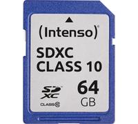 Intenso 3411490 mémoire Flash 64 Go SDXC Classe 10