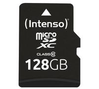 - Carte mémoire flash (adaptateur microSDXC vers SD inclus(e)) - 128 Go - Class 10 - micro SDXC