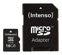 Intenso Carte microSD/SDHC 3403470 – Classe 4 – 16 Go