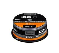Intenso CD-R 700 MB CD-R 700 Mo 25pc (s) - Blank CDS (CD-R, 700 Mo, 25 pc (s), 120 mm, 80 Min, 52 x)