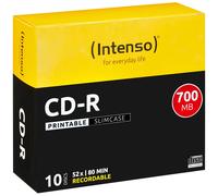 Intenso CD-R 700MB 700 Mo 52x 10 pièces
