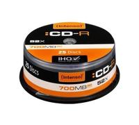Intenso, CD-R 80min Spindel, 25 Stück