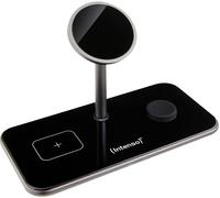 Intenso Chargeur à induction 10 W MB13 black 3in1 7410810 Sorties standard Qi noir
