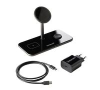 Intenso Chargeur à induction MB13 black 3in1 7410810 Sorties standard Qi noir