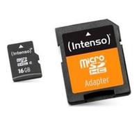 Carte microSDHC Intenso High Performance 16 GB Class 10 avec adaptateur SD