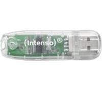 Intenso Rainbow Line Lecteur USB Flash 32 Go USB Type-A 2.0 Transparent