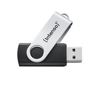 Intenso Clé USB Office Line, 64 Go, USB-A, 3.2 Gen 1x1, noir-argent