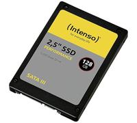 Intenso Disque SSD Interne 2,5" SATA III Performance 128 Go 550 Mo/Sec Noir