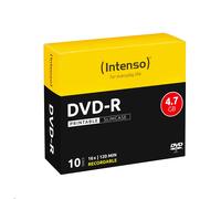 Intenso DVD-R Blank Printable 4.7GB 16x Speed Slim Case Pack of 10 (DVD)