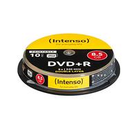 Intenso DVD+R Capacité 8,5 Go Double couche Vitesse 8x Imprimable Lot de 10 (Import Allemagne)