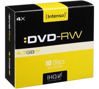 Intenso DVD-RW 4,7GB 4x 10er boîtier slim