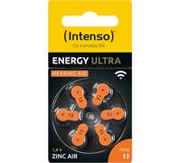 Intenso Energy Ultra Lot de 6 Piles pour appareils auditifs, PR 48, Type 13