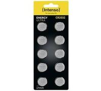 Intenso Pile bouton Energy Ultra CR 2032 Lithium 220 mAh 3 V 10 pièces