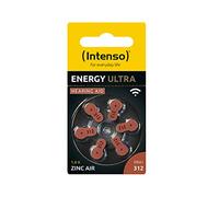 INTENSO 7504436 - Batterie pour appareil auditif, zinc-air, 7,9 x 3,6 mm, Aid 312,
