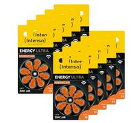 Intenso Energy Ultra PR 48-13 Lot de 80 Piles pour appareils auditifs, Orange (Type 13)