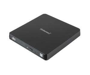 Intenso EOD 400D Slim - Lecteur de disque - DVD±RW (±R DL)/DVD-RAM - 8x/5x - USB 3.2 Gen 1 - externe - noir