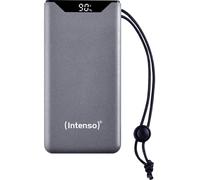 Intenso F20000 Powerbank (batterie supplémentaire) 20000 mAh Quick Charge, Power Delivery LiPo USB-A, USB-C® gris affichage du statut