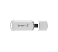 Intenso Flash Line 32Go USB Type-C 3.2 Gen 1, 70 Mo/s, Blanc, compatible Windows/macOS, 61x8x22mm, Plastique