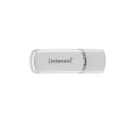 Intenso Flash Line 64Go USB Type-C 3.2 Gen 1 Blanc (70Mo/s) - Compatible Windows/macOS - Dimensions 61x22x8mm, Poids 6g