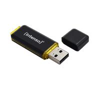 Intenso High Speed Line - Clé USB à mémoire flash - 128 Go - USB 3.1 - noir, jaune
