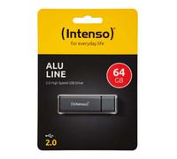 intenso Intenso Clé USB 2.0 64 Go Aluminium anthracite Quantité:1