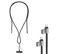 INTENSO Lanière de chargement pour téléphone portable noire