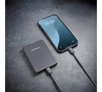 Intenso Power Bank MW5000 grey Powerbank (batterie supplémentaire) 5000 mAh Power Delivery LiPo USB-C® gris
