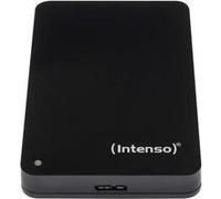 Intenso Memory Case - Disque dur - 500 Go - externe (portable) - 2.5" - USB 3.0 - 5400 tours/min - mémoire tampon : 8 Mo - noir Noir G