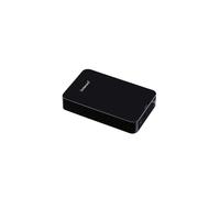 Intenso Memory Center 4To HDD 3.5" USB 3.2 Gen 1 (3.1 Gen 1) 5400 RPM, 85 Mo/s Lecture, 75 Mo/s Écriture, FAT32, Boîtier Noir, Adaptateur Externe