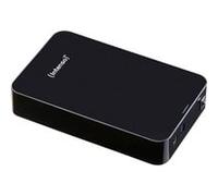 Intenso Memory Center - Disque dur - 8 To - externe (de bureau) - 3.5" - USB 3.0 - 5400 tours/min - mémoire tampon : 32 Mo - noir