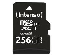 Intenso microSD Karte UHS-I Premium 256 Go Classe 10