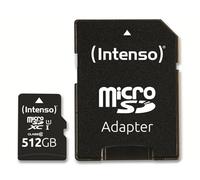 Intenso 512GB microSDXC Performance Carte microSD 512 GB Class 10 UHS-I étanche