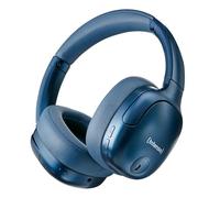 Intenso O400HA Casque Supra-auriculaire Hybride, réduction Active du Bruit, jusqu'à 75 Heures d'autonomie et Bluetooth 5.3, avec Mode Musique, Mode Transparent et Temps de Charge Rapide, Bleu