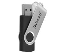 Intenso Office Line Clé USB 256 Go, Super Speed USB-A 3.2 jusqu'à 70 Mo/s, boîtier en Plastique et métal Robuste, Argent-Noir : Amazon.de : Ordinateurs et Accessoires